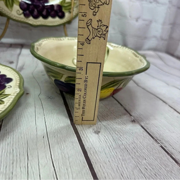 Francesca by Tabletops Unlimited choice of dinner plateor bowl -salad plate sold - Picture 7 of 10